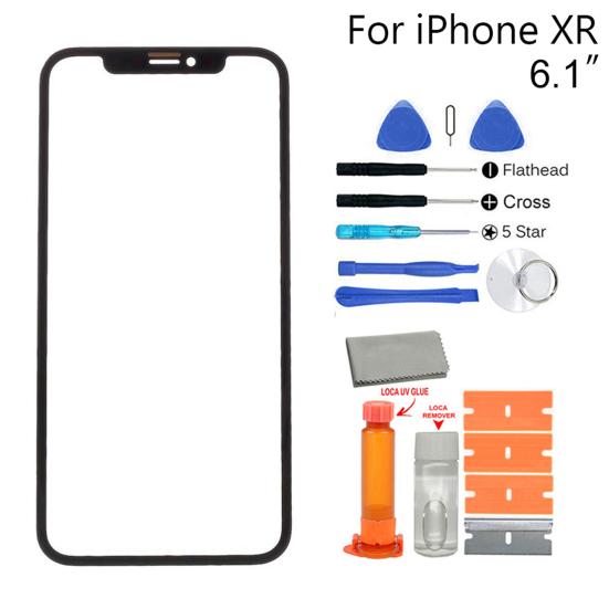 Комплект для замены переднего стекла сенсорного экрана для iPhone X/XR/XS/XS MAX/11/11 PRO