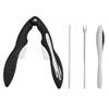 4Pcs Stainless Steel Crab Leg Forks Pick Sets Efficient Lobster Shellers  Crab Eating Tools