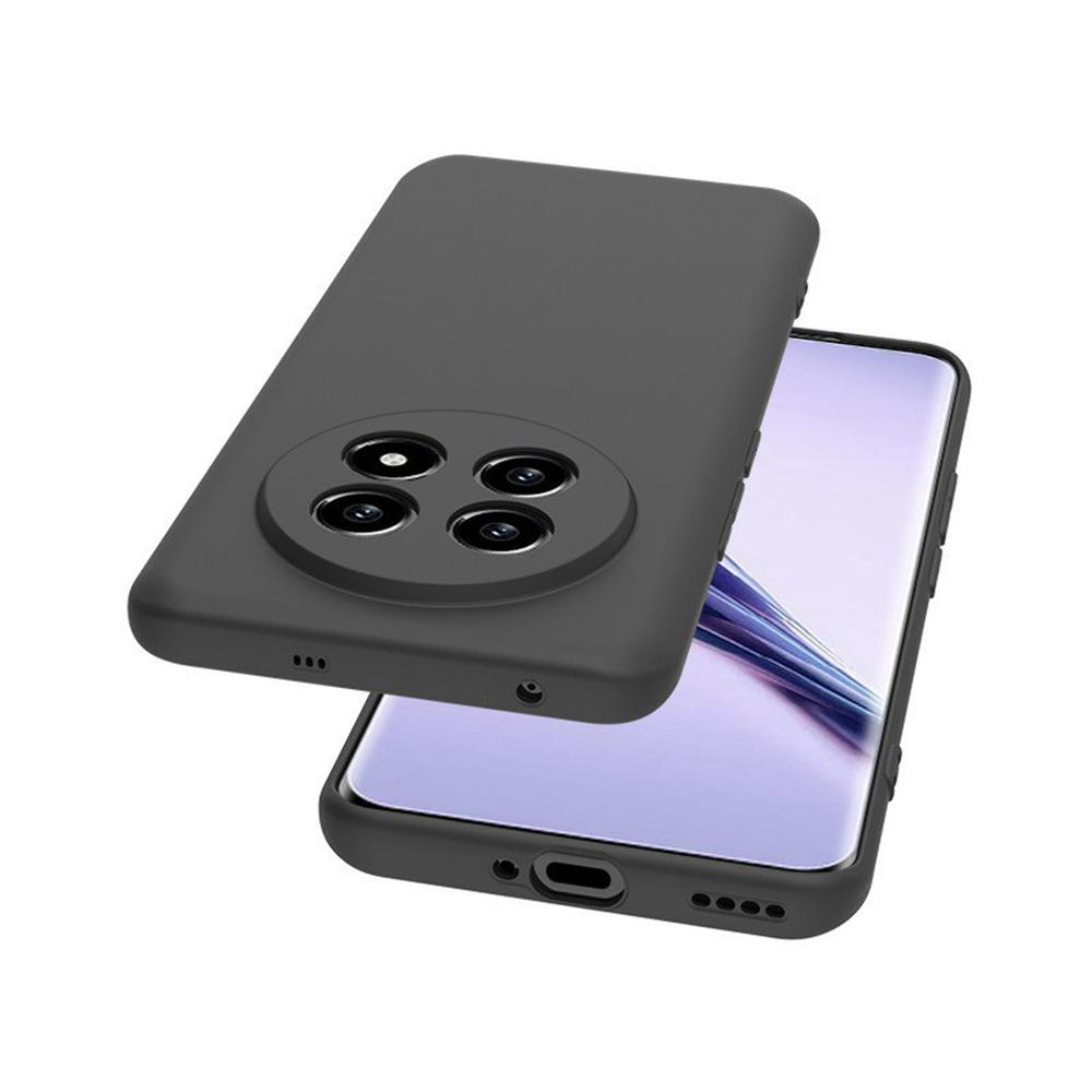 Серия WANLONFENG MS для Realme 13 Pro 5G (Глобальный)/13 Про+ 5G (Глобальный) Чехол из ТПУ Матовая задняя крышка с закаленным стеклом