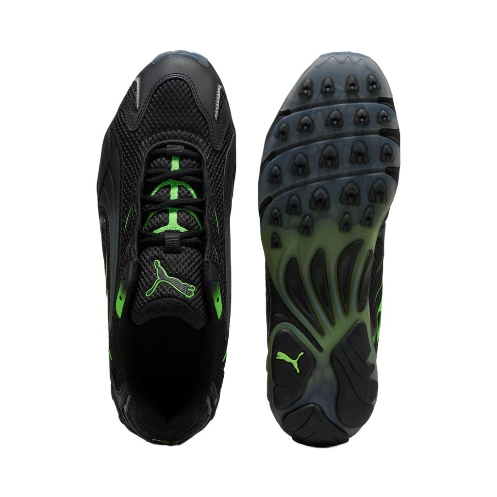 Puma Inhale Black Green Glare Unisex Sneakers 401560-01