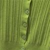 Осенний облегающий повседневный вязаный кардиган для женщин с длинным рукавом, верхняя одежда, элегантный свитер, куртка для женщин, зимняя мода, теплый трикотаж, кардиганы 24745