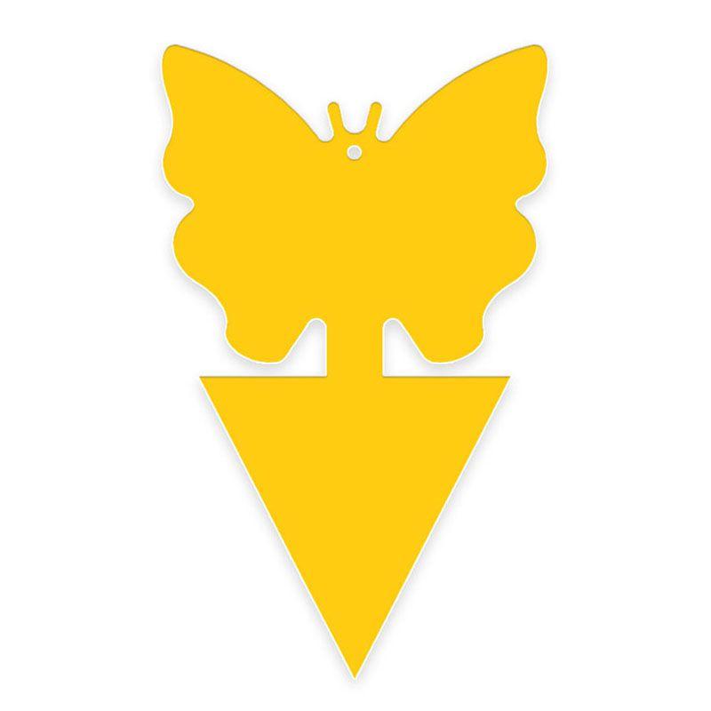 30 шт., липкая доска от насекомых, домашний сад, борьба с вредителями, липкие ловушки для мух, цветочный горшок, защита растений