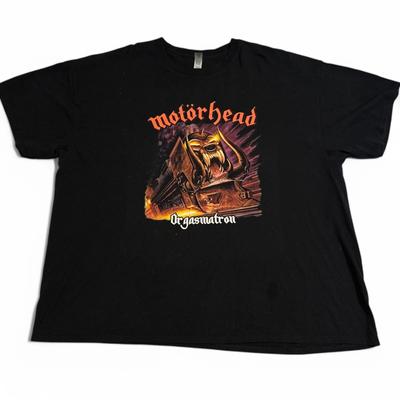 Футболка Motorhead Orgasmatron Взрослый Размер 3XL XXXL Черная Метал-группа ВИНТАЖНЫЙ Стиль
