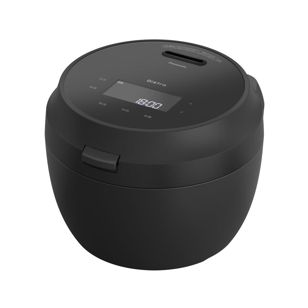 Panasonic Rice Cooker Cups Black Bistro Takumi AI Makes Rice Fluffy and Grainy 5.5 SR-W10BB-K