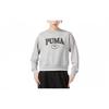 Letter Print Sports Casual Pullover Sweatshirt Women Sweatshirt Gray 623597-04