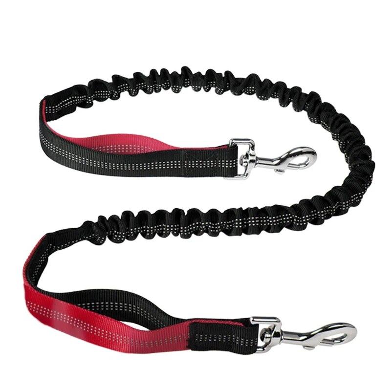 Сумка для бега для собак, поясные сумки, набор поводков, светоотражающий поводок, тяговая веревка, ремень для бега для домашних собак, поводок для бега с поясной сумкой
