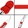 DUUTI Luggage Strap Stretch Elastic Tension Belts with Hooks Bikes Rope Outdoor Hanging (Red)