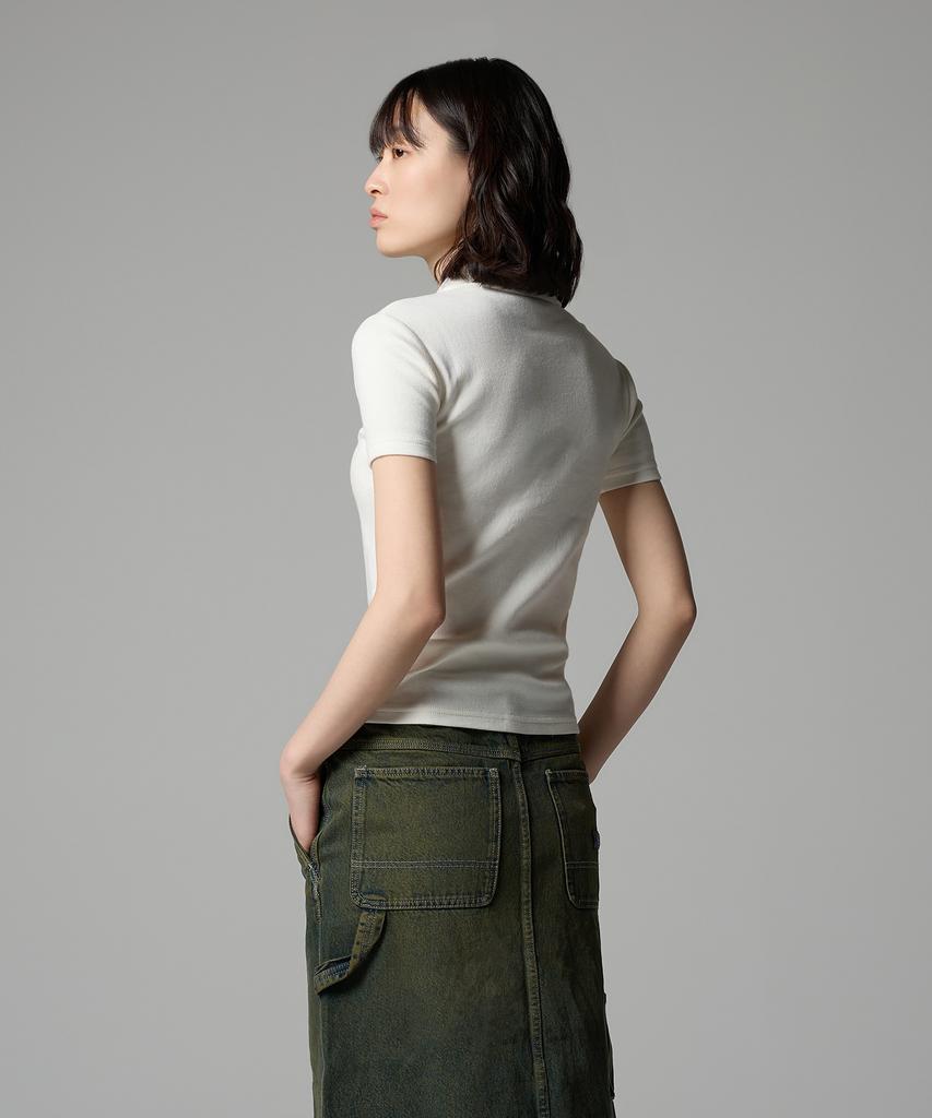 Dickies Женская футболка-поло Tallahassee, цвет Egret