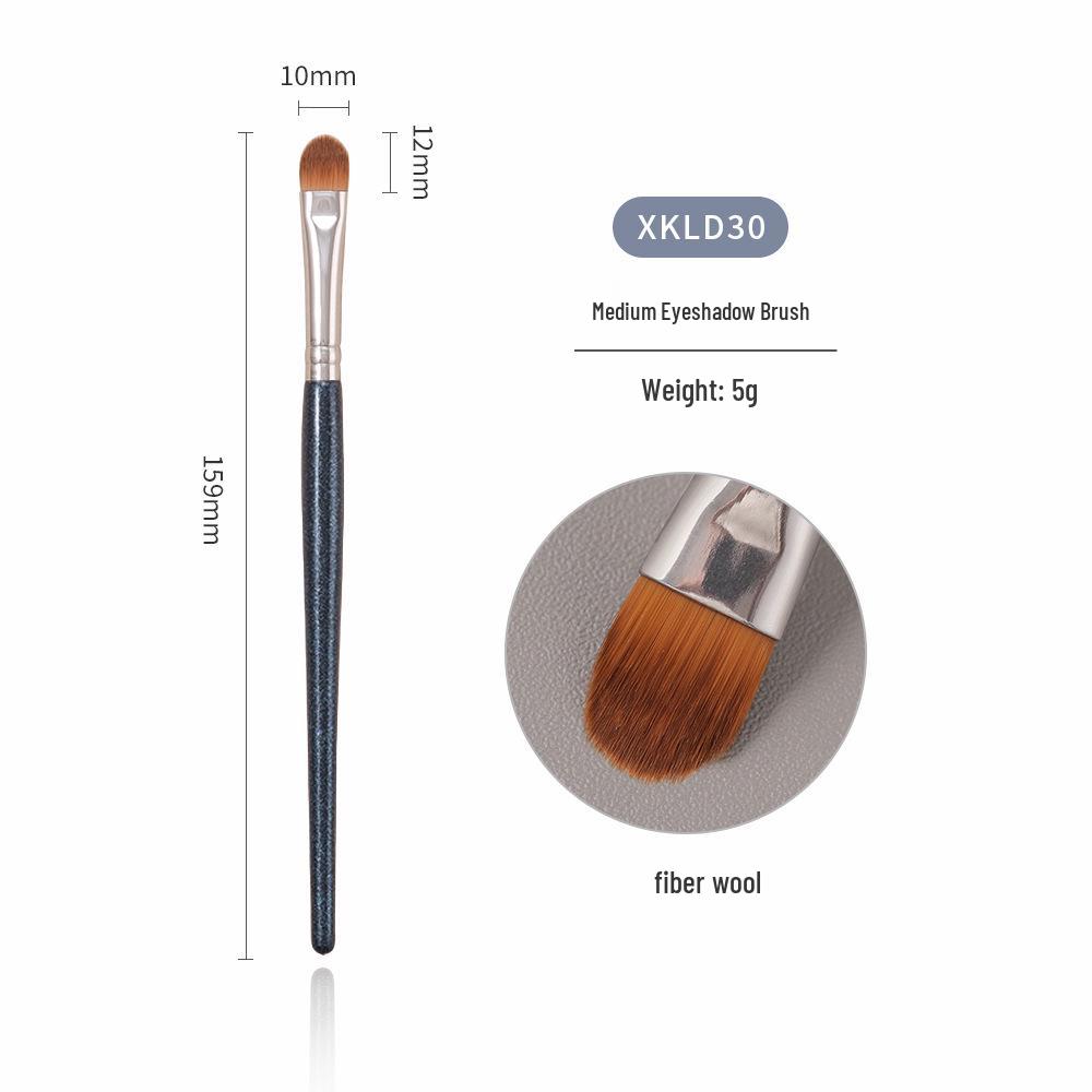 Makeup Artist Approved 29-Piece Professional Brush Set - Includes Eyeshadow, Blush, and Foundation Brushes with Natural Animal Hair