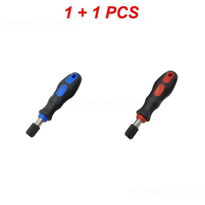 1/2шт держатель отвертки съемная красная ручка отвертка головка ручка ручной инструмент резиновая ручка магнитная ручка отвертки