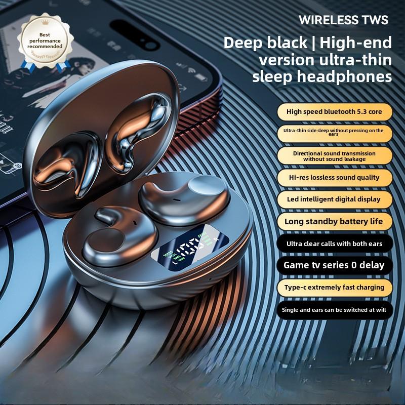 Новые наушники Sleep Bluetooth, мини-вкладыши, настоящие беспроводные наушники Bluetooth 5.3, высокое качество звука