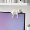 3D-печатная модель кошки, Фигурка лежащей кошки, Подвеска на край стола, Настольное украшение с матовой текстурой из смолы, Креативный подарок для любителей кошек