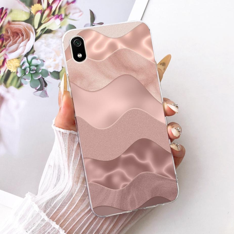 Чехол для Xiaomi Redmi 7A Роскошный Цветок Бабочка Расписной Чехол Мягкий Силиконовый Чехол Для Xiaomi Redmi 7 7A Redmi7 A Redmi7A Чехлы