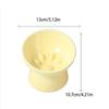 Multi-use Pet High Foot Bowl Slanted Mouth Dog Feeding Basin Cat Slow Food Bowl  Kitten Puppy