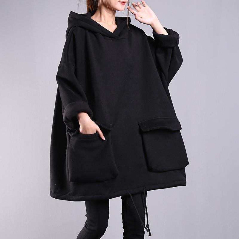 Женский худи большого размера, оверсайз, толстый плюшевый, с капюшоном, осенне-зимний, теплый, с длинным рукавом, свободный, повседневный, куртка-худи