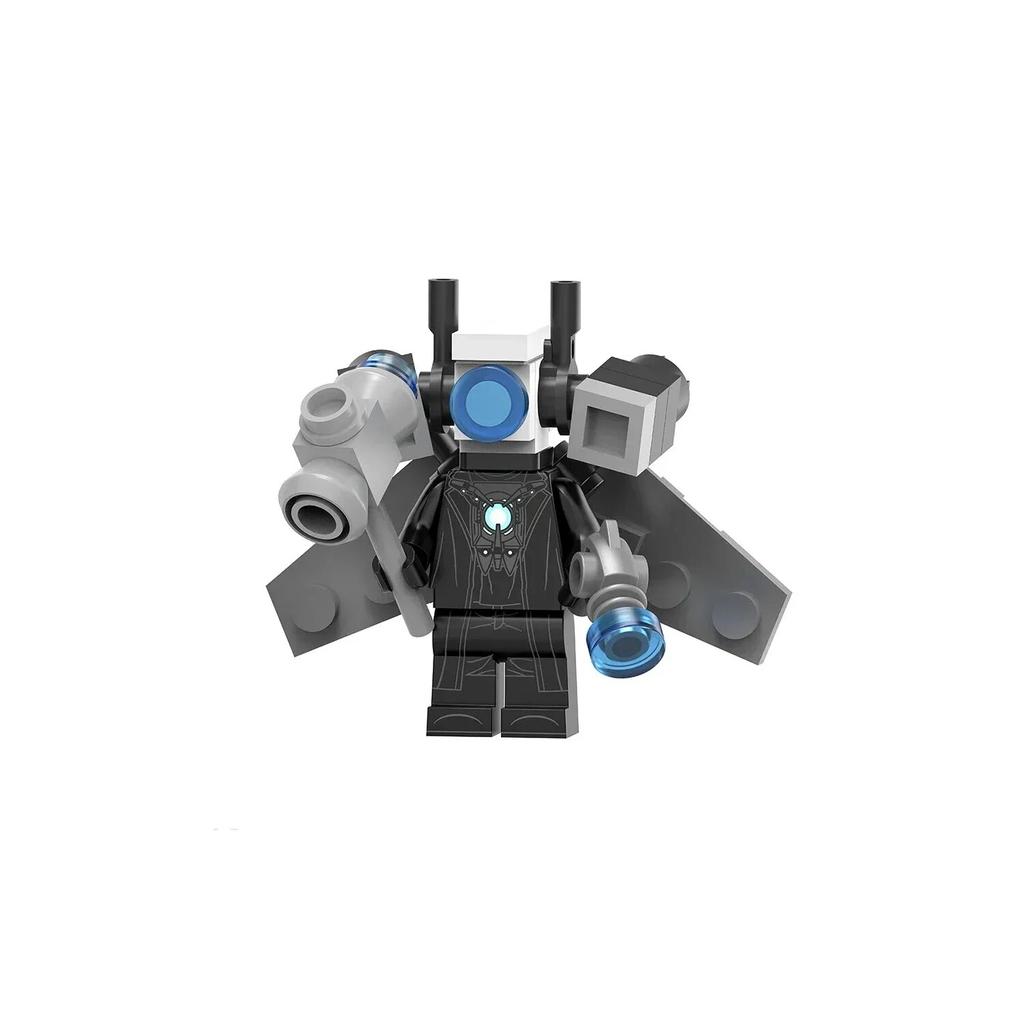 KDL818 LG1009 туалет аниме мультфильм кирпичи куклы оператор спикер ТВ человек мини-игрушки фигурки строительные блоки