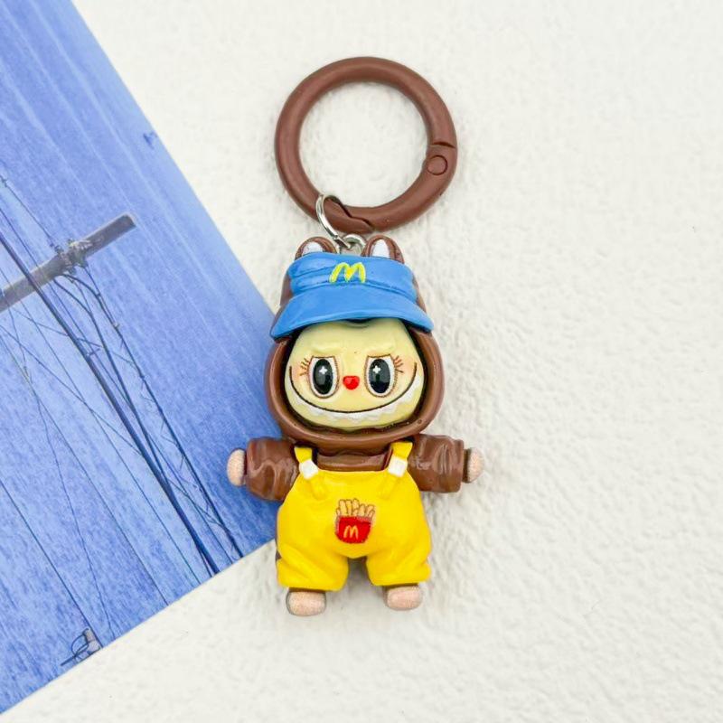 Мультяшный брелок-подвеска из смолы для DIY-куклы, для украшения рюкзака