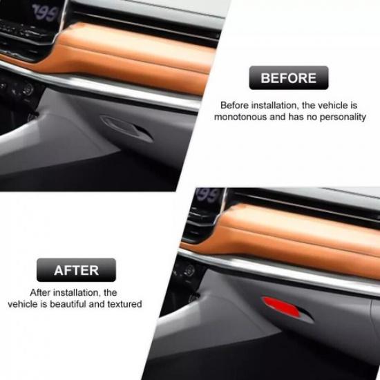 For - 2025 Jeep Compass Red Interior Co-pilot Storage Box Switch Cover Trim