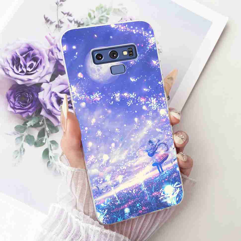 For Samsung Note 9 SM-N960F Case Unique Art Painted Cover Soft Slim Phone Case For Samsung Galaxy Note9 Silicone Bumper
