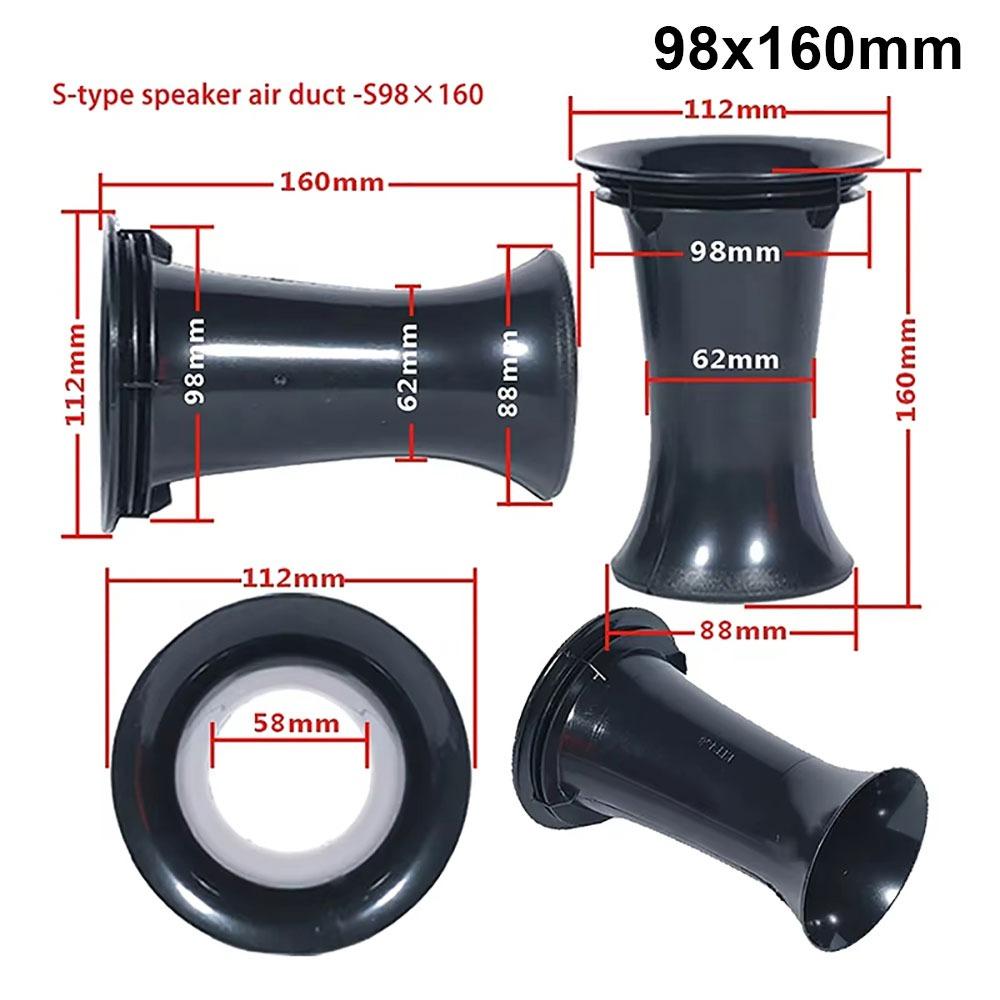 1Pcs Subwoofer Bass Air Vent Tubes Voice Part Sound Box Port Speaker Port Tube Speaker Accessories