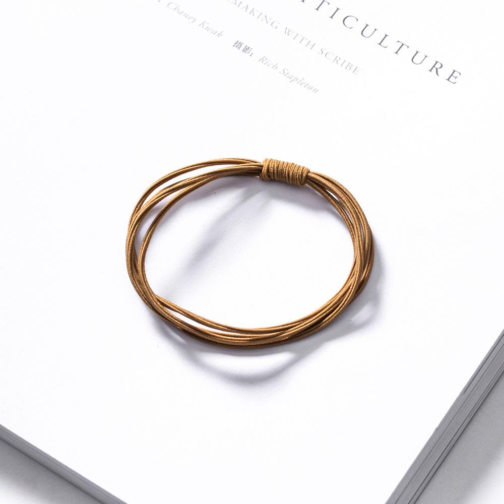 5Pcs/Lot Four In One High Elastic Hair Band Ponytail Holder Scrunchie Rubber Bands Headbands Girls Hair Accessories Gum for Hair