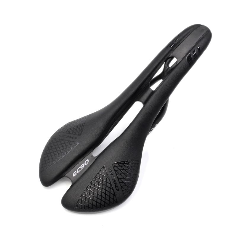 EC90 Carbon Fiber Bicycle Saddle Comfortable Mountain Bike Saddle 270*128mm Bicycle Seat Cushion