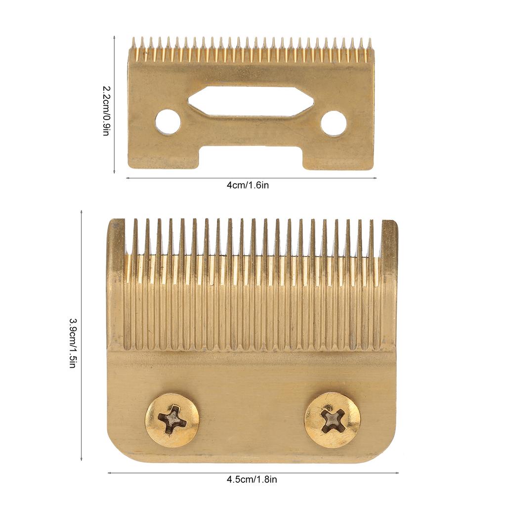 Сменные лезвия для машинки для стрижки волос из нержавеющей стали с 2 отверстиями для WAHL 8504