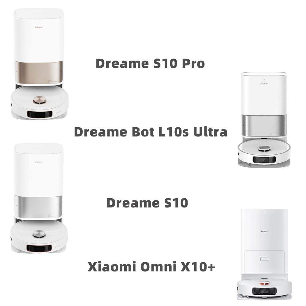 Подходит для ( Xiaomi Mijia Omni Robot X10+ / Dreame S10 Pro / Dreame L10s Ultra SE ) Щетка Фильтр Швабра Пылесборник Аксессуар