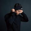 adidas Унисекс, для взрослых, Alphaskin, Широкая посадка, Спортивная, Один размер, Повязка на голову, Черный/Белый,