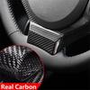 Carbon Fiber Steering Wheel Trim for Lexus IS, RC, NX