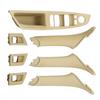 Interior Front Door Armrest Panel Trim Pull Handle Set Replacement for BMW 5 Series F10 F11 F18 2010 2011 2012 2013-2017 LHD RHD