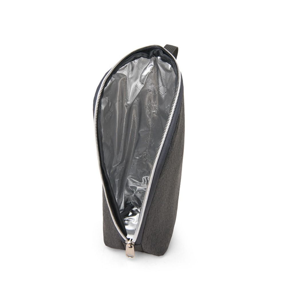 Aluminum Foil Milk Bottle Insulation Bag Anti-Shock Baby Stroller Hanging Pouch Travel Use