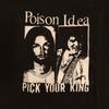Poison Idea Футболка с принтом Pick your King, короткий рукав, черная, унисекс, S5XL, CB873, унисекс футболка