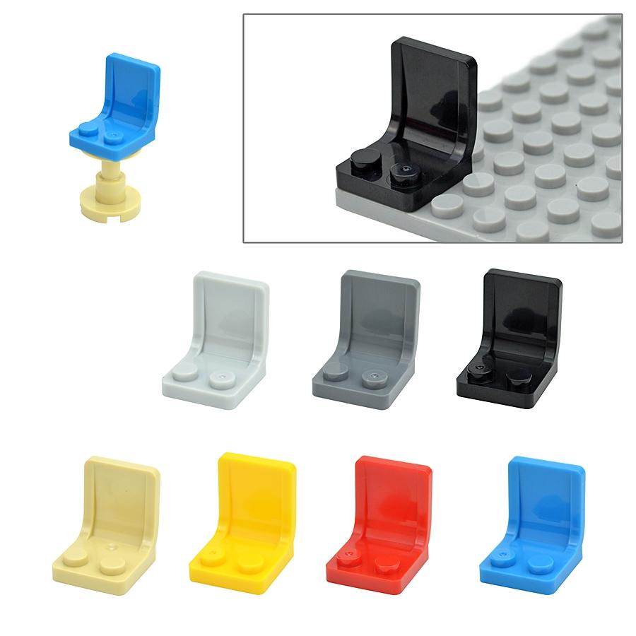 30 шт. Детали MOC 4079 Сиденье-стул для посуды 2x2 Подходит для фигурок Кирпичики DIY Сборный игровой набор Кирпичик Ребенок Leduo Игрушки Игровые наборы Подарок