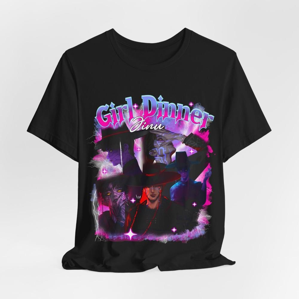 “Girl Dinner” Saja Boys Demon Form Graphic T-Shirt Tee Tops