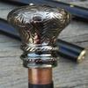 Brass Head Handle Style Designer Victorian Wooden Walking Stick Shaft Cane Gift