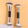 1Pcs Professional Cosmetics Make Up Tool Double-Head Multifunctional Shadow Highlight Blush Eyebrow Eyelash Beauty Brush