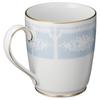 Кружка Noritake 280cc Lace Wood Gold 2 шт. Синий тонкий фарфор (Парный набор) Р9755А/1507