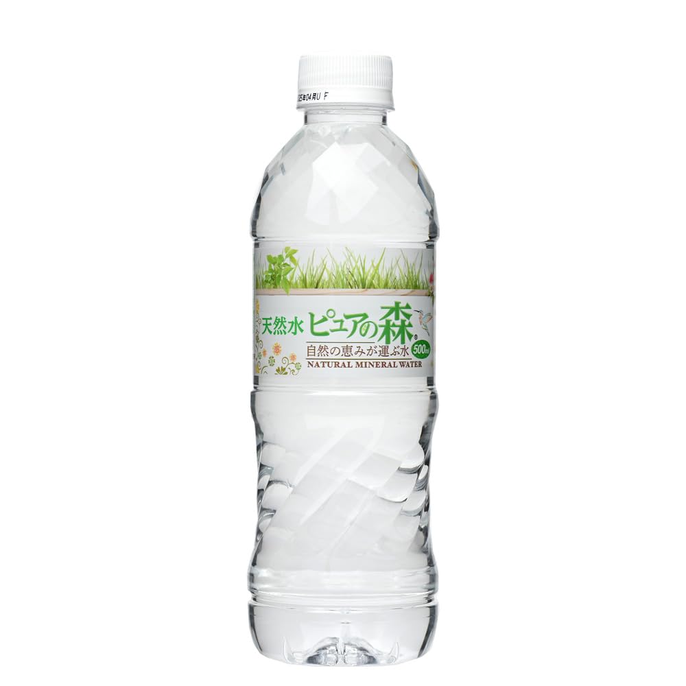 Natural Water Pure Forest 500ml PET Bottles X 24 Bottles X (3 Cases)