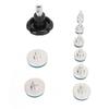 8Pcs Adjustable Size Watch Back Remover Rubber Material Shell Opening Tool  Watchmaker Work