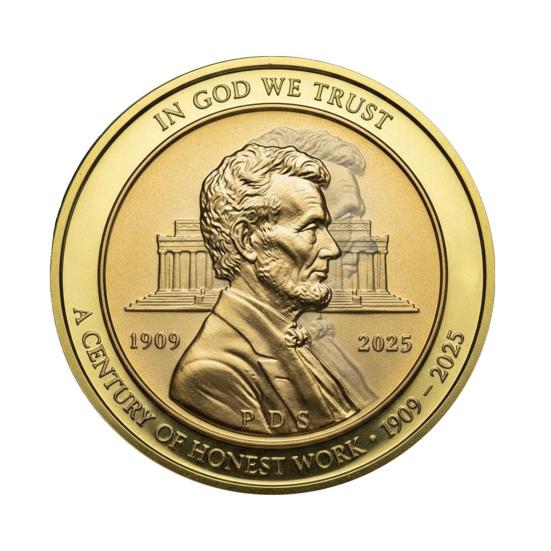 1/2/3 шт. Последний цент Монета 'Конец эпохи' Пенни 1793-2025 Последний цент Коллекционная монета Сувенирный жетон Для любителей истории Памятный подарок