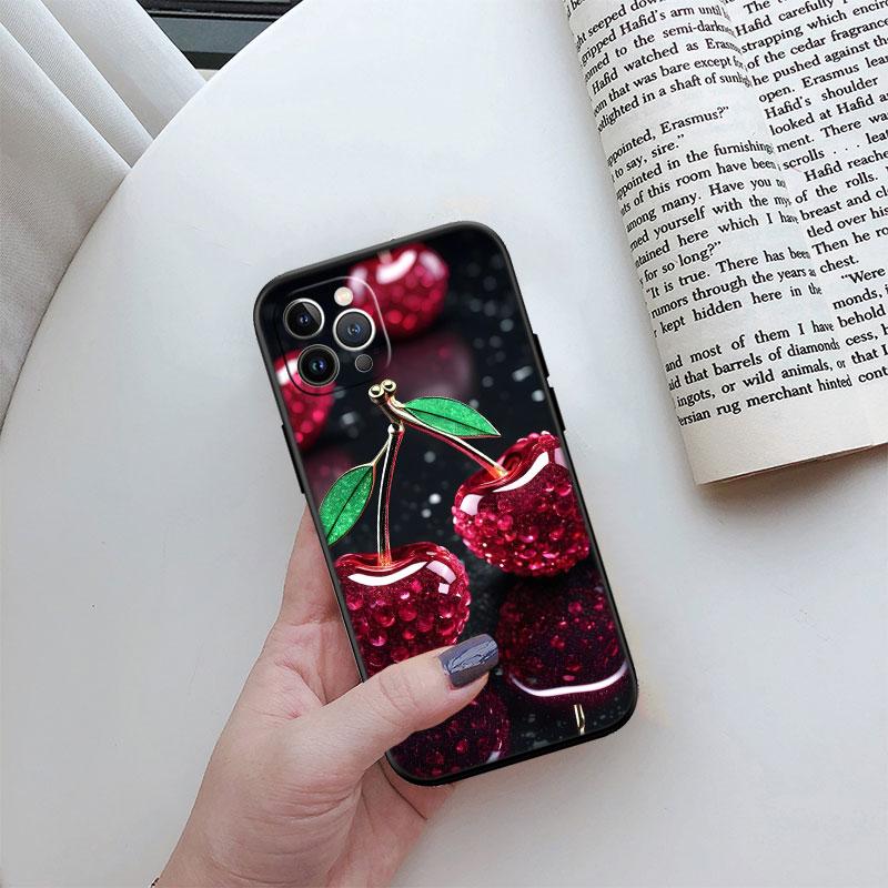 Вишневый летний фрукт Новый высококачественный чехол для телефона для Xiaomi Poco C40 C50 C51 C55 C65 C71 C75 F2 F3 F5 F6 F7 Pro Ultra