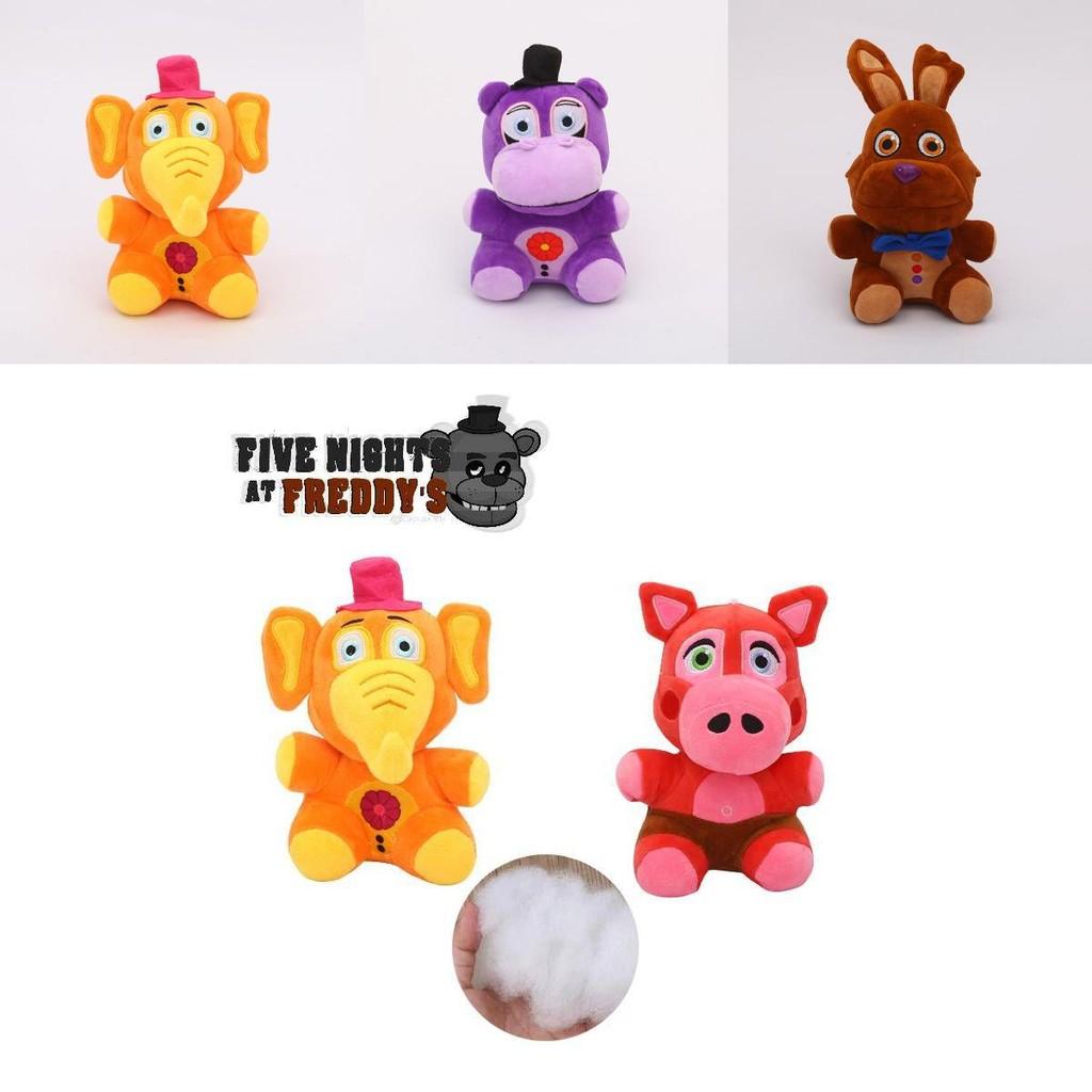 Пять ночей у Фредди 7,87 дюйма Плюшевая игрушка Кролик Слон Свинья Мягкая Милая Мультяшный Подарок