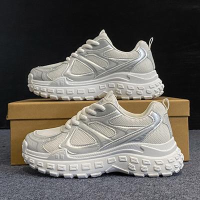 Новые женские кроссовки Tenis на платформе, повседневная обувь для женщин, удобная сетчатая обувь с толстой подошвой, увеличивающая рост, женские кроссовки Zapatillas De Mujer D264