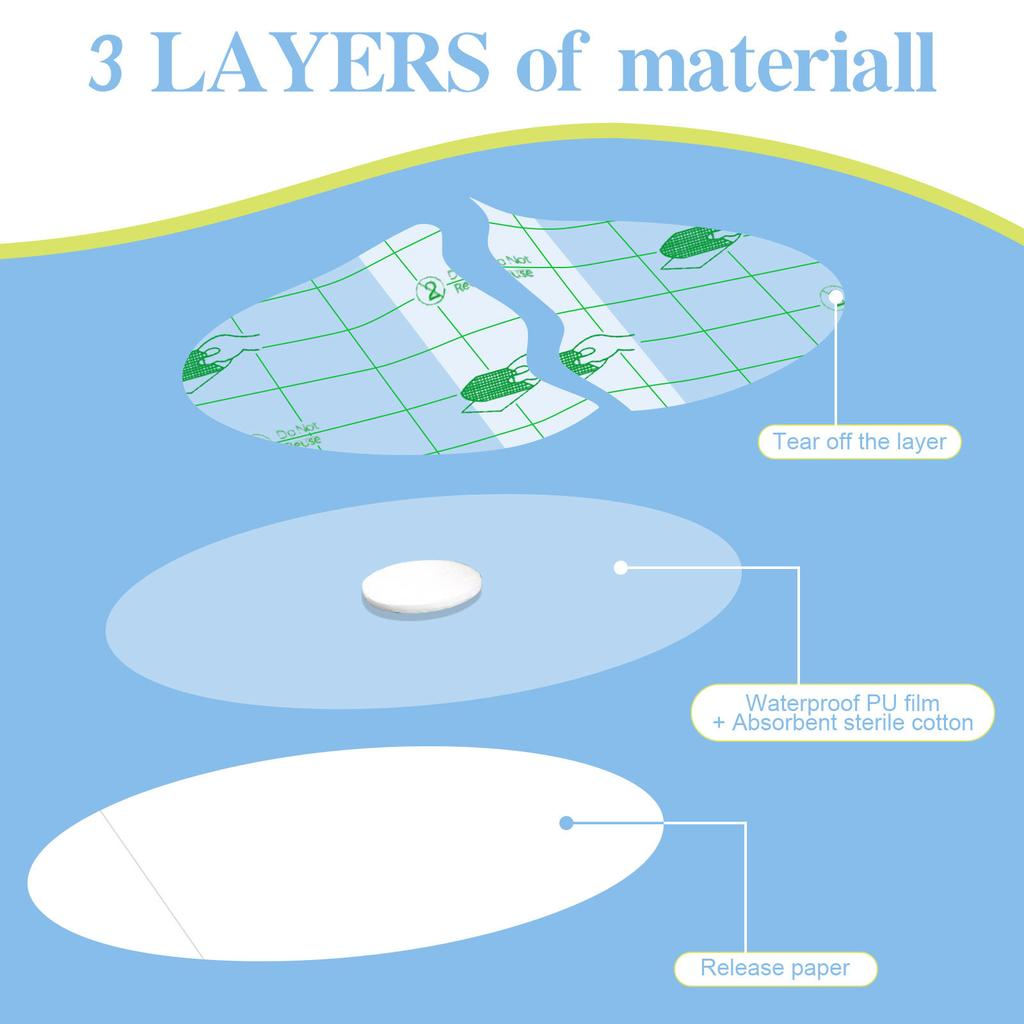 Детские водонепроницаемые наклейки для ушей, 60 шт., наклейки для плавания, купания, мытья головы, защиты от воды, наклейки для ушей, 60 наклеек