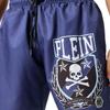 Philipp Plein Skull&Bones-print swim shorts AADC-MMX0146-PTE003N-14