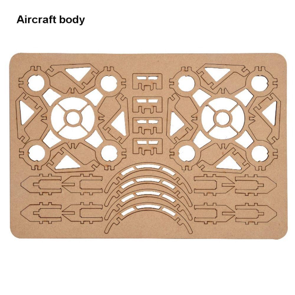 Самодельный обучающий сборный самолет Эксперимент для начальной школы