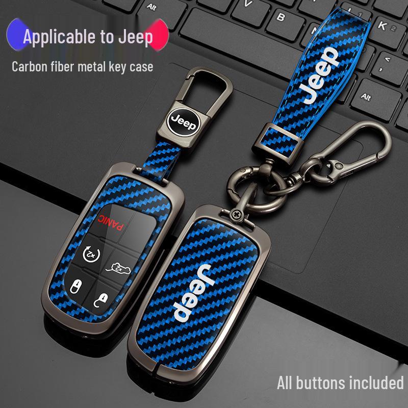 Чехол для ключа для Jeep Compass, Cherokee, Grand Cherokee, Renegade, Commander