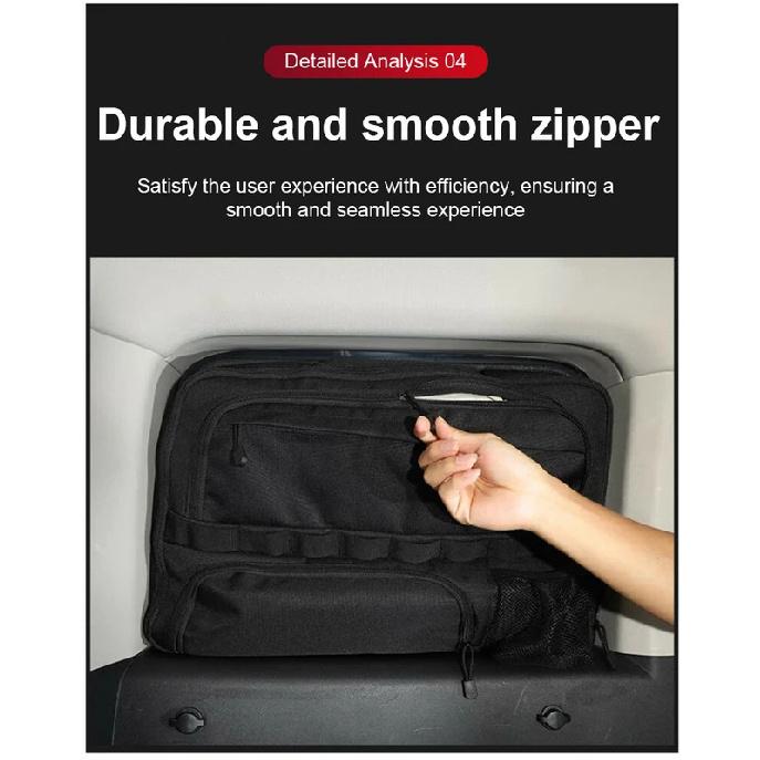 Car Storage Bag For GWM Tank 300 Accessories 2021~2026 Car Modified Tailgate Trunk Side Window Glass Storage Bags Large Capacity