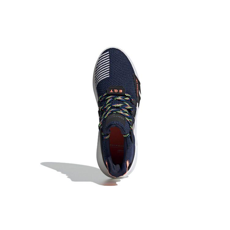 Adidas Originals Eqt Bask Adv Удобная амортизация Нескользящие Прочные Низкие Повседневные Кроссовки Мужские синие белые FW4251